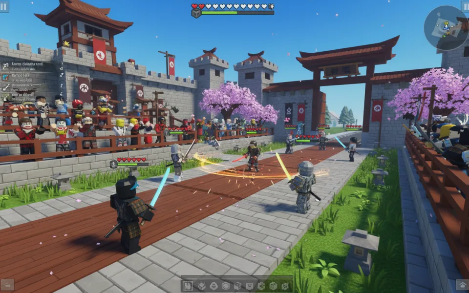 Sword combat built with Picoo in Roblox Studio