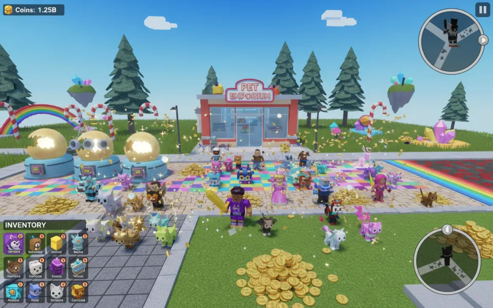 Pet system built with Picoo in Roblox Studio